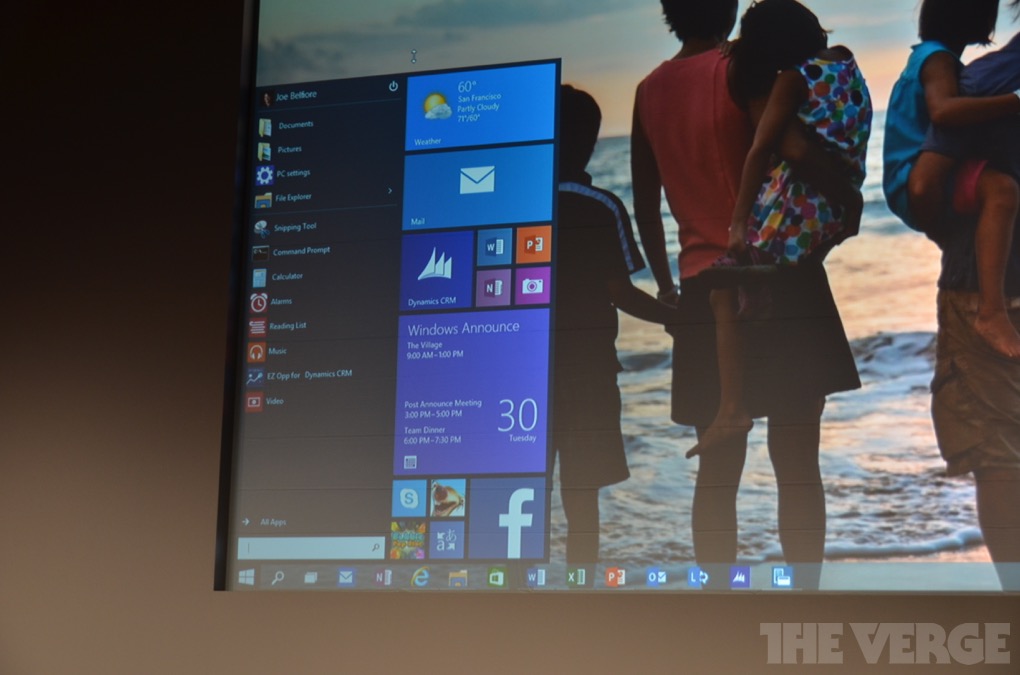 Windows 10: The Start Menu Returns... Sort of